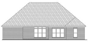 French Country House Plan #348-00083 Elevation Photo