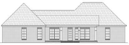 Traditional House Plan #348-00084 Elevation Photo