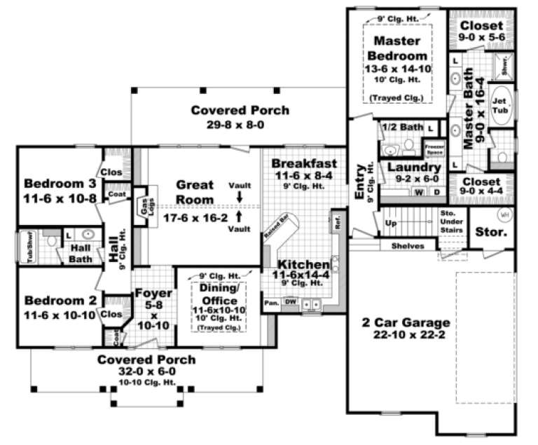 House Plan House Plan #3688 Drawing 1