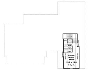 Bonus Room for House Plan #348-00085