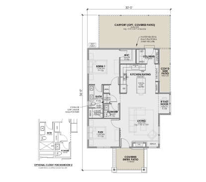 Main Floor for House Plan #7011-00024