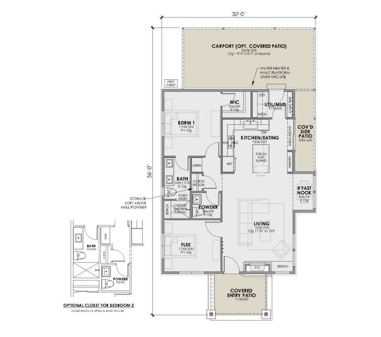 House Plan House Plan #36908 Drawing 1