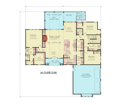 Main Floor for House Plan #699-00568