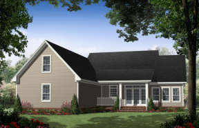 Country House Plan #348-00087 Elevation Photo