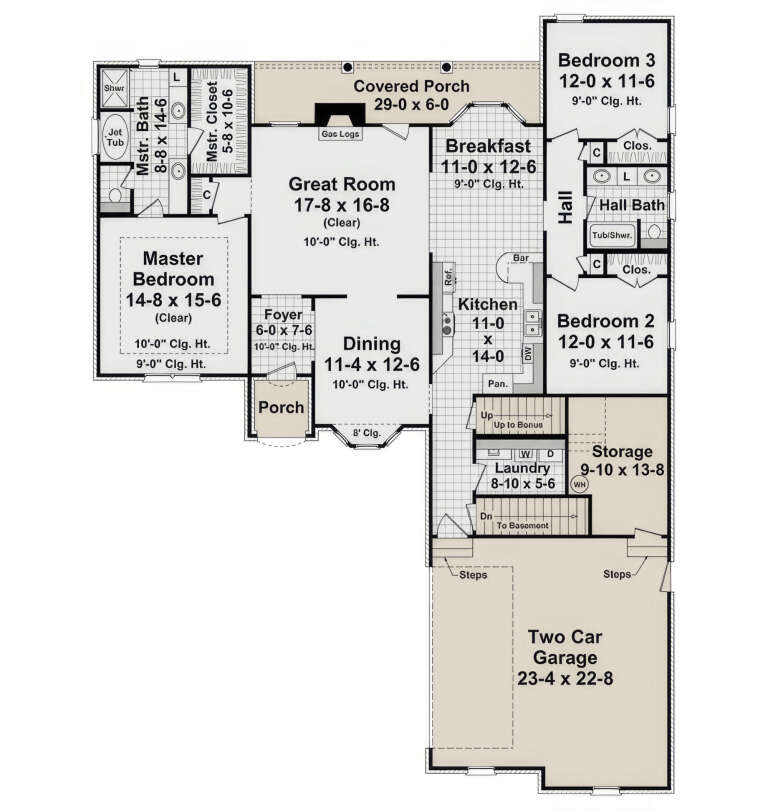 House Plan House Plan #3692 Drawing 1