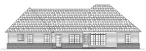 Traditional House Plan #348-00091 Elevation Photo