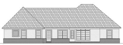 Traditional House Plan #348-00092 Elevation Photo