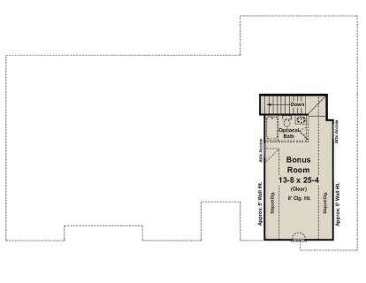 Bonus Room for House Plan #348-00092