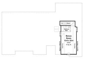 Bonus Room for House Plan #348-00093