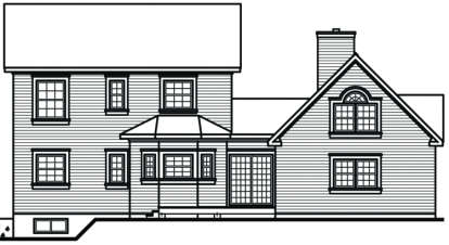 Victorian House Plan #034-00053 Elevation Photo