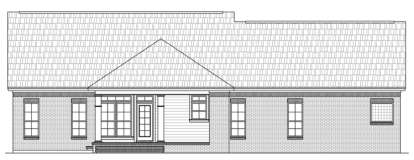 European House Plan #348-00100 Elevation Photo