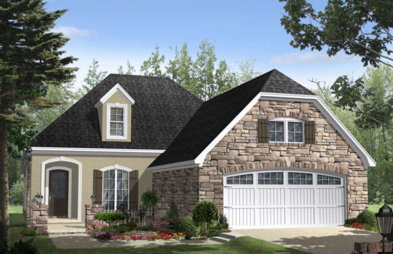 Country House Plan #348-00101 Elevation Photo