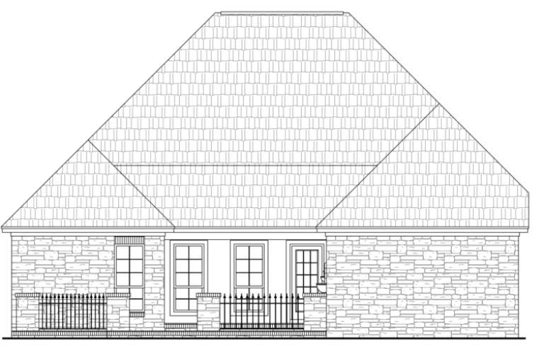 Country House Plan #348-00101 Elevation Photo