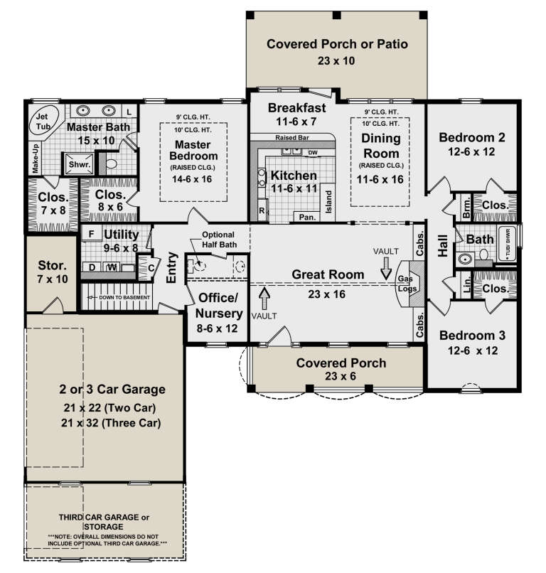 House Plan House Plan #3707 Drawing 1