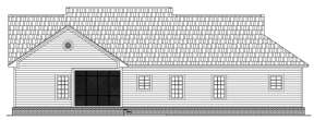 Traditional House Plan #348-00104 Elevation Photo