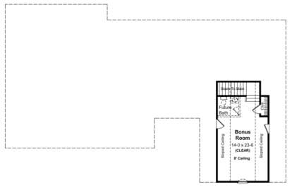 Bonus Room for House Plan #348-00105