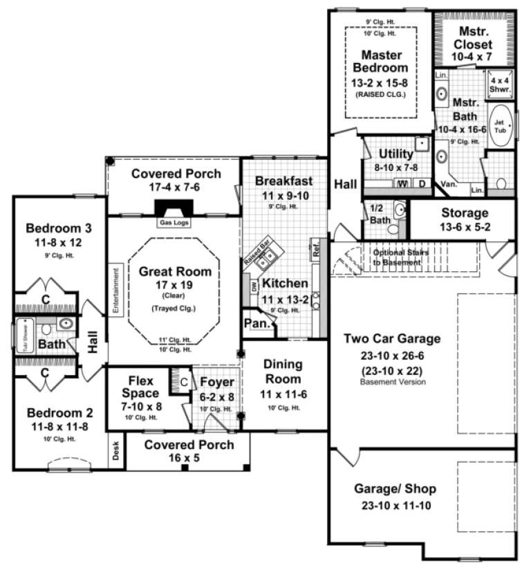 House Plan House Plan #3710 Drawing 1