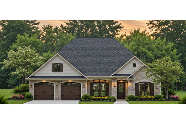House Plan House Plan #3711 Front Elevation