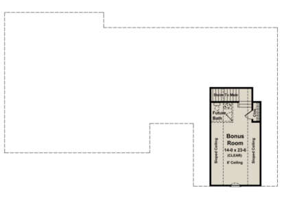 Bonus Room for House Plan #348-00109