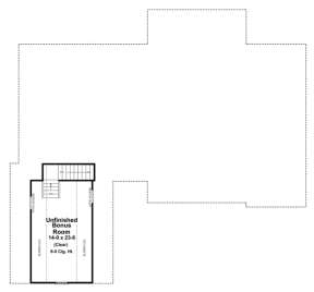 Bonus Room for House Plan #348-00111
