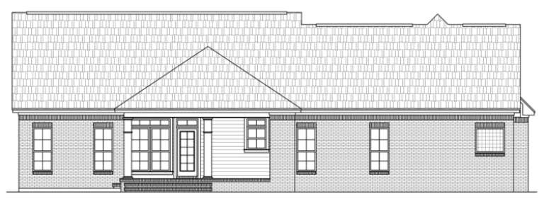Country House Plan #348-00112 Elevation Photo