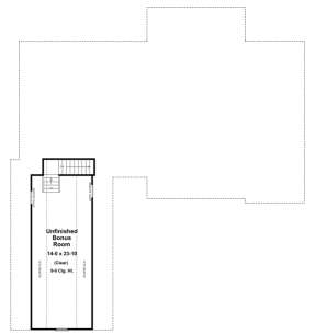 Bonus Room for House Plan #348-00112