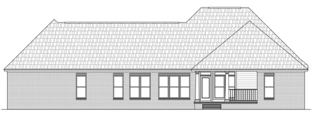 Country House Plan #348-00114 Elevation Photo
