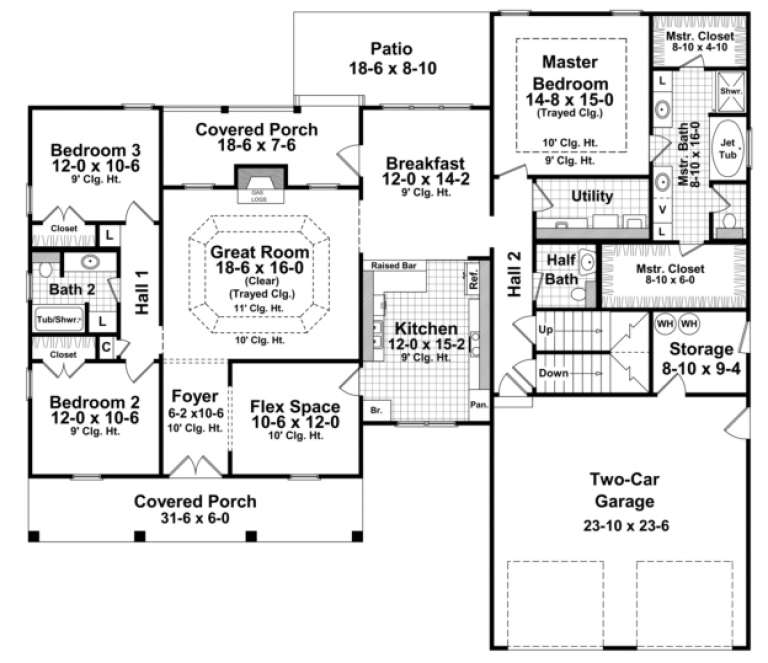 House Plan House Plan #3720 Drawing 1