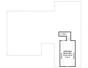 Bonus Room for House Plan #348-00116