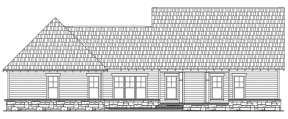 Country House Plan #348-00117 Elevation Photo
