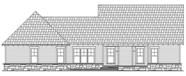 Country House Plan #348-00117 Elevation Photo