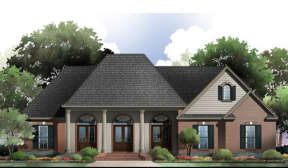 Country House Plan #348-00118 Elevation Photo