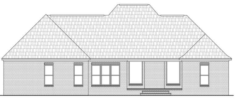 Country House Plan #348-00118 Elevation Photo