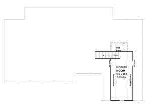 Bonus Room for House Plan #348-00121