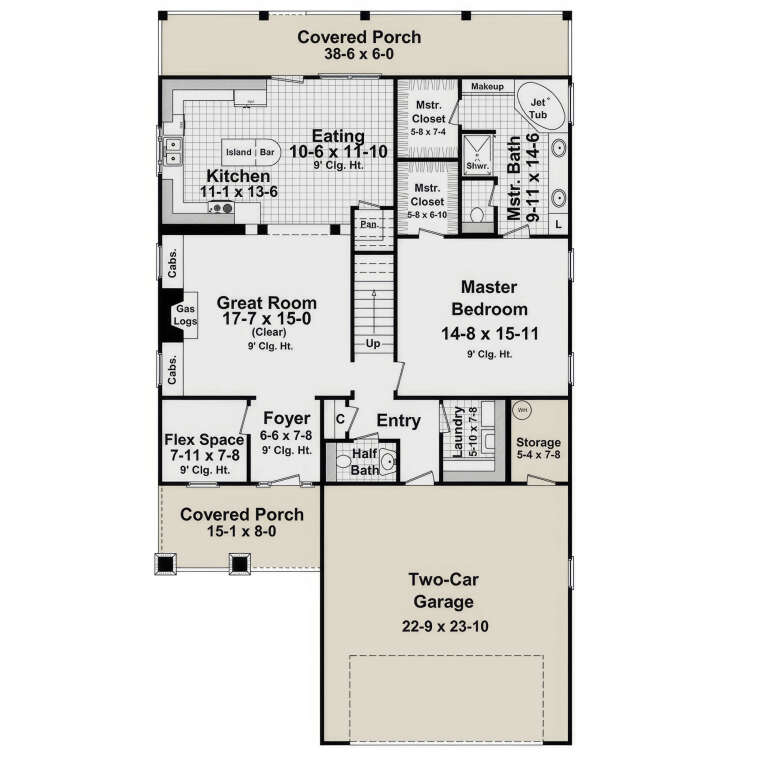 House Plan House Plan #3729 Drawing 1