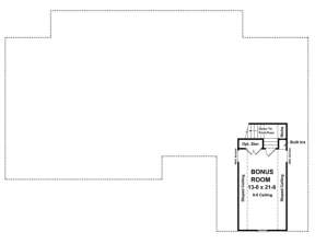 Bonus Room for House Plan #348-00127
