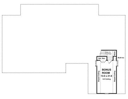 Bonus Room for House Plan #348-00127