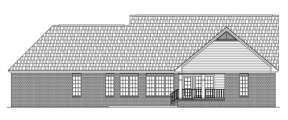 Traditional House Plan #348-00128 Elevation Photo