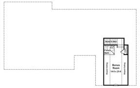 Bonus Room for House Plan #348-00128