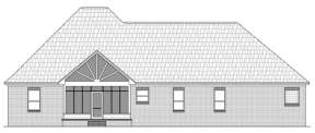 Traditional House Plan #348-00129 Elevation Photo
