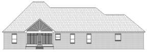 Traditional House Plan #348-00130 Elevation Photo