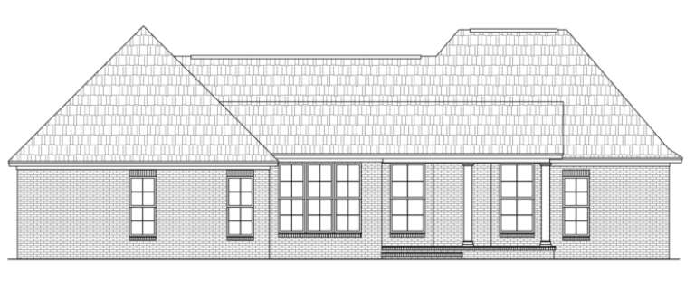 Traditional House Plan #348-00131 Elevation Photo