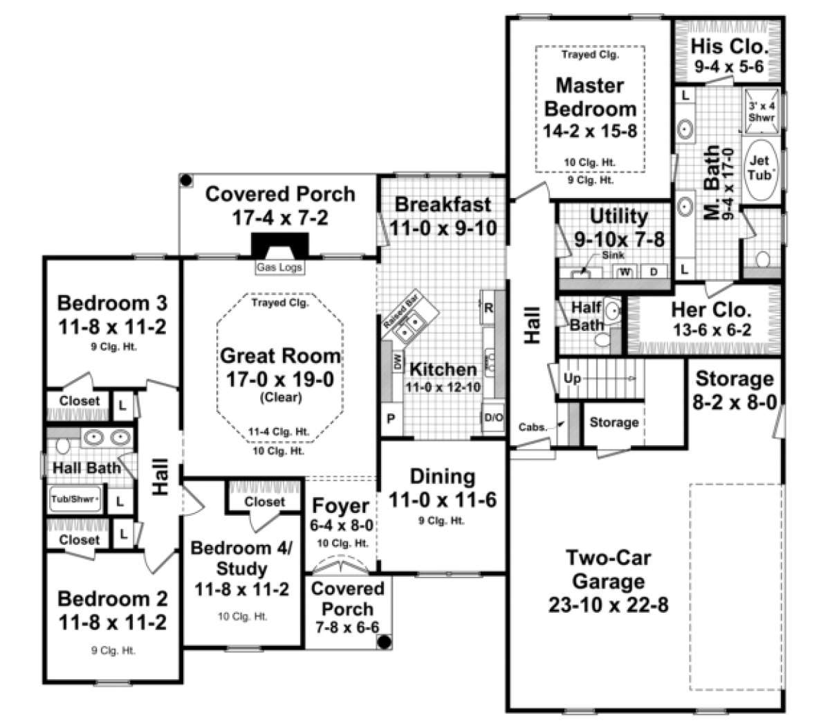 Main Floor for House Plan #348-00131