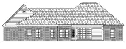 French Country House Plan #348-00132 Elevation Photo