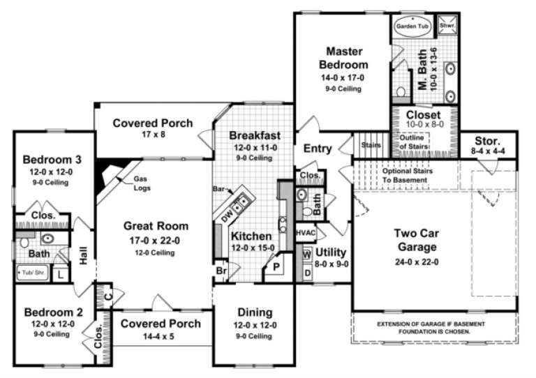 House Plan House Plan #3736 Drawing 1