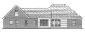 French Country House Plan #348-00137 Elevation Photo