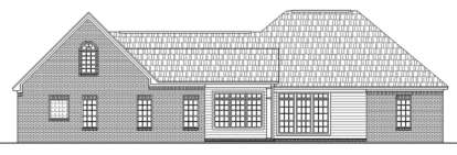 European House Plan #348-00138 Elevation Photo