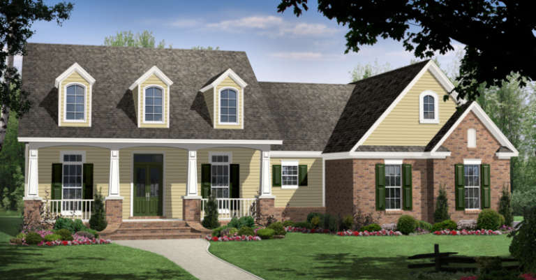 House Plan House Plan #3743 Front Elevation