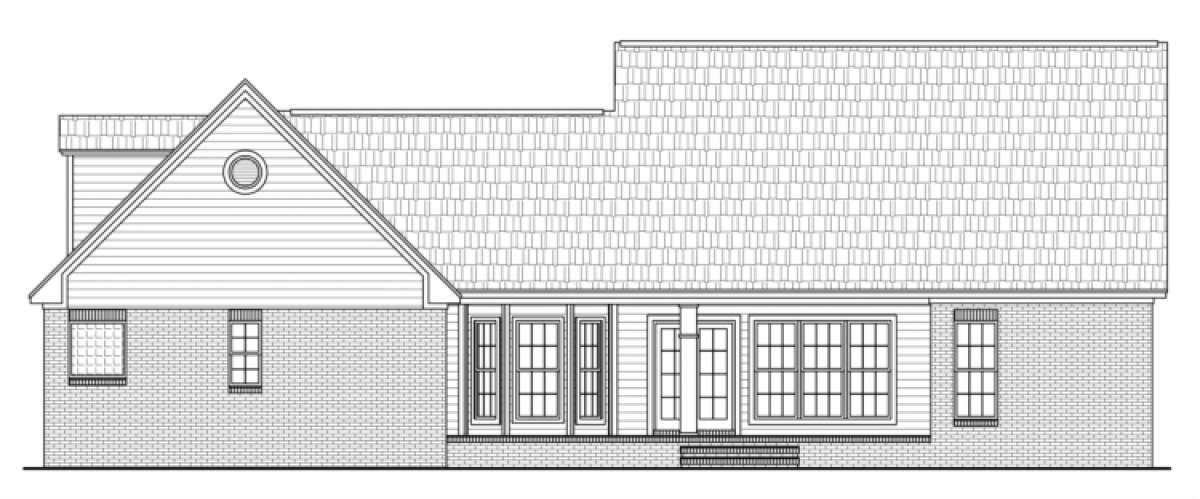 Country House Plan #348-00139 Elevation Photo