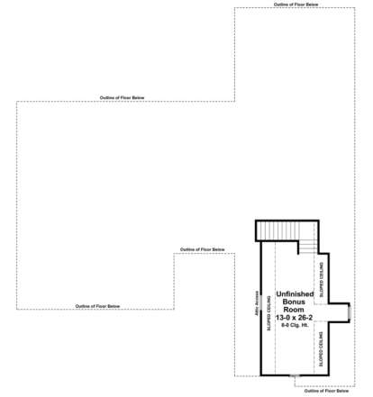 Floorplan 2 for House Plan #348-00139